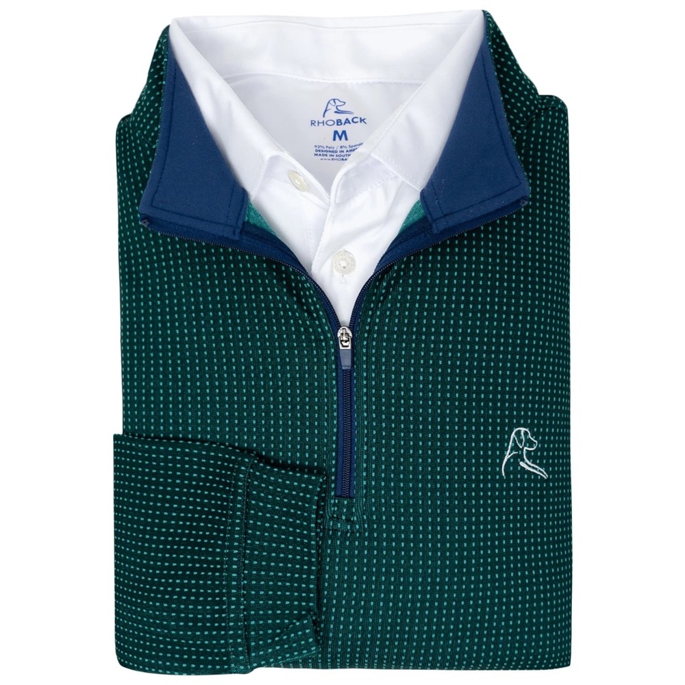 NWT Rhoback The Apollo  Quarterzip Small
